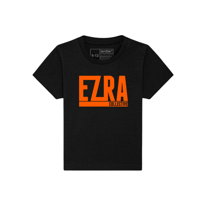 Ezra Collective Baby Black Logo Shirt